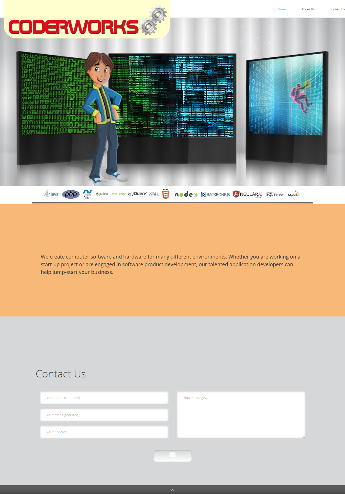 Coderworks Responsive Website