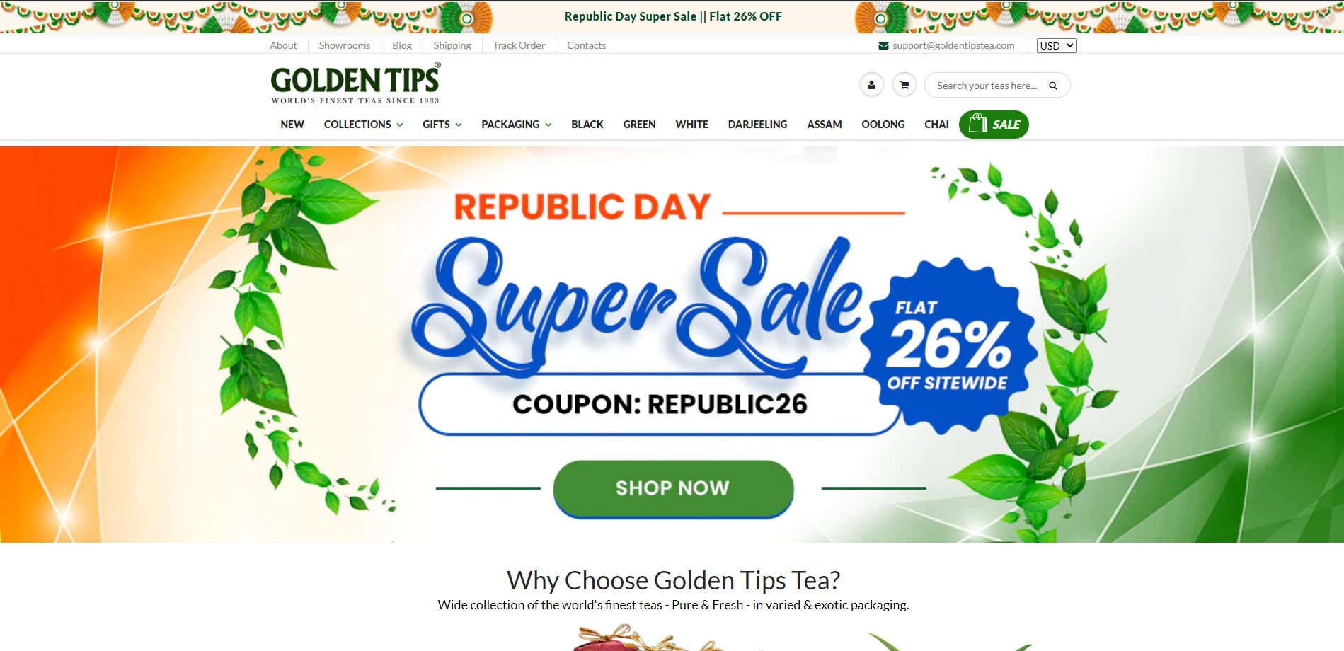 Golden Tips Tea
