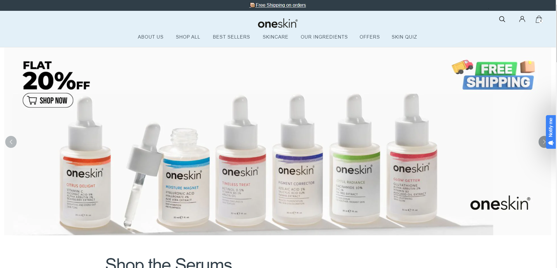 oneskin